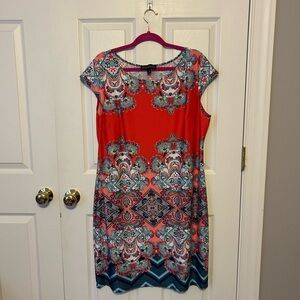 Karin Stevens Multicolor Floral Dress